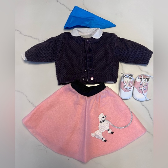 Other - Doll Clothes Dress for 18” doll like American Girl 50s Poodle Skirt Set